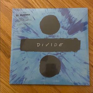 Ed Sheeran DIVIDE never opened vinyl